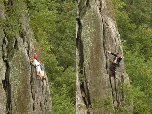 rock climbing wedding