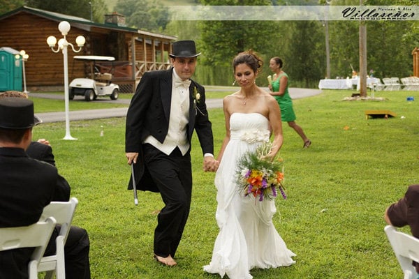 rock climbing wedding 