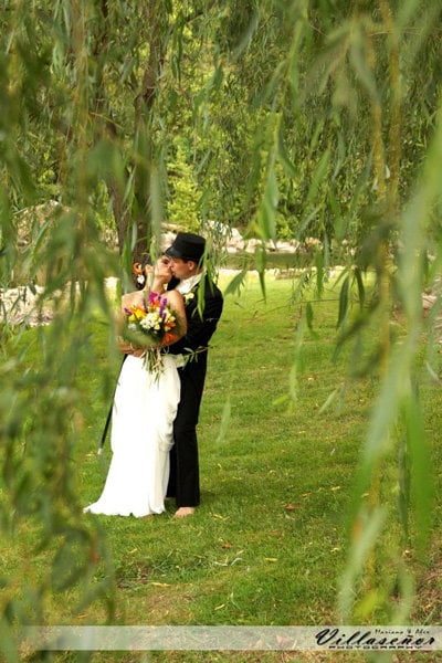 rock climbing wedding 