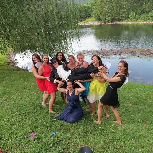 rock climbing wedding 