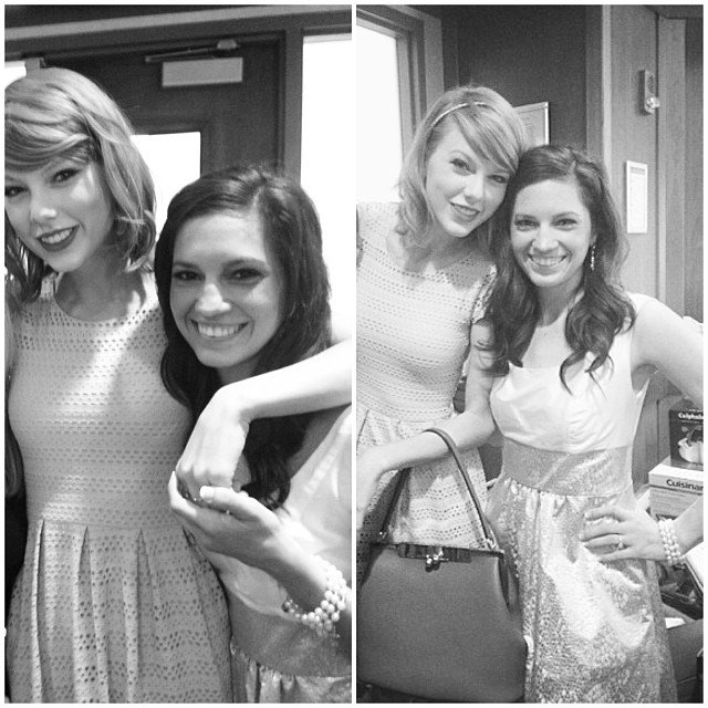 taylor swift at fans bridal shower