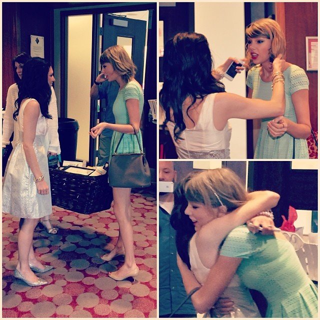 taylor swift at fans bridal shower