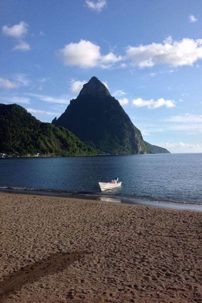 st lucia beach