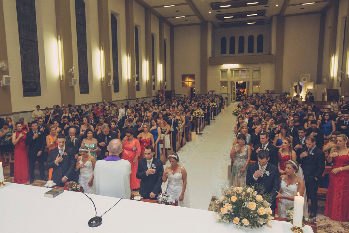 triplet wedding in brazil