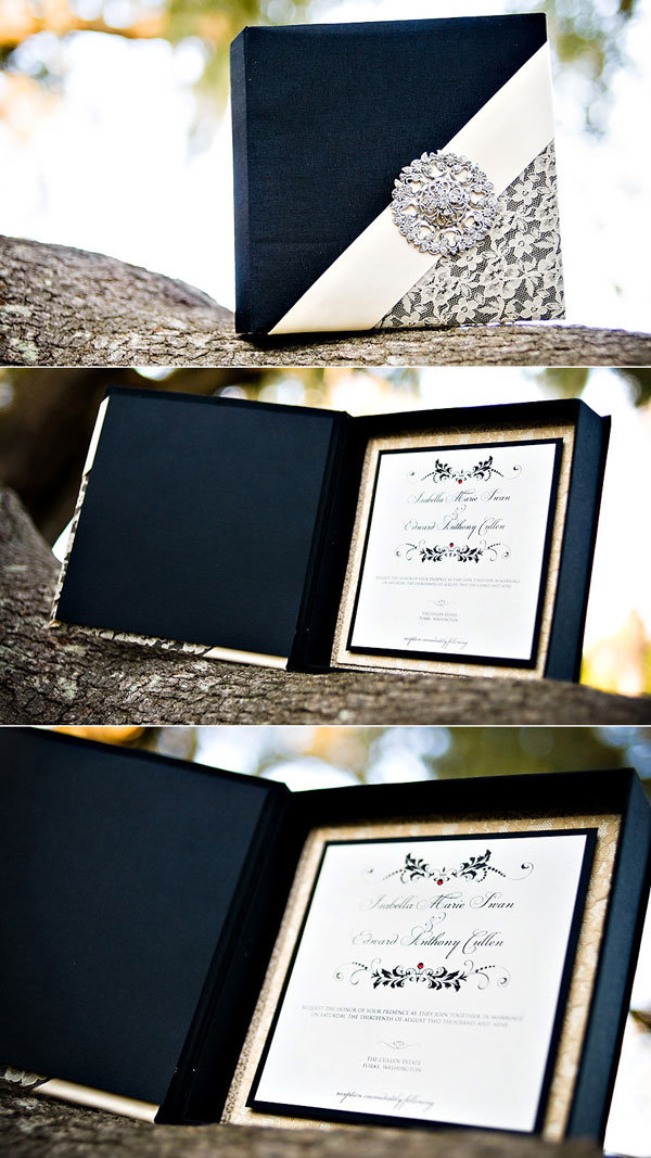 twilight wedding invitation