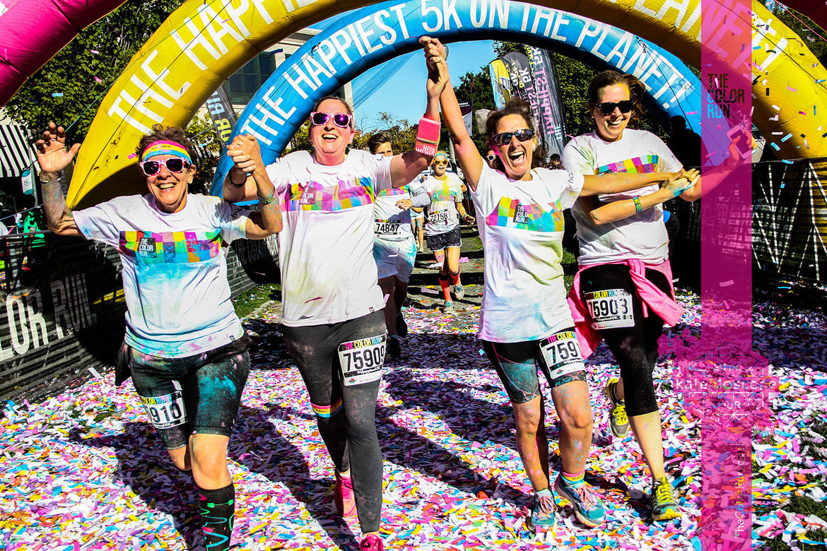 the color run