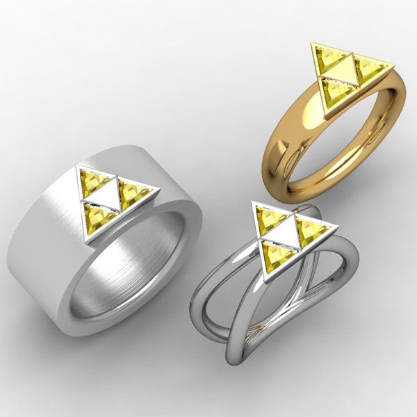 zelda engagement ring wedding band