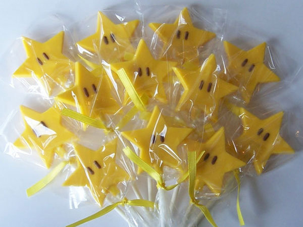 super mario bros star power lollipop