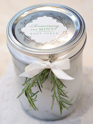 rosemary mint body scrub