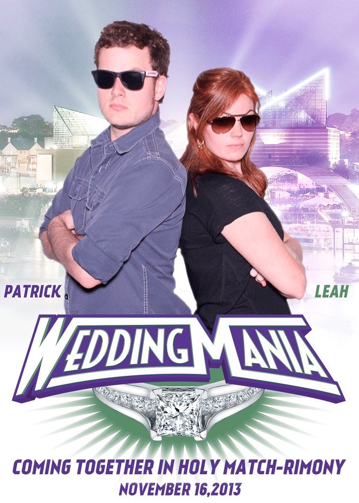 wrestling wedding