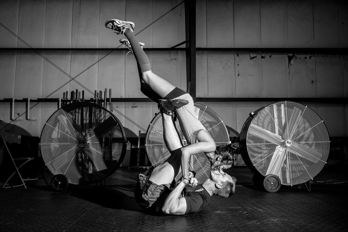 crossfit engagement photo