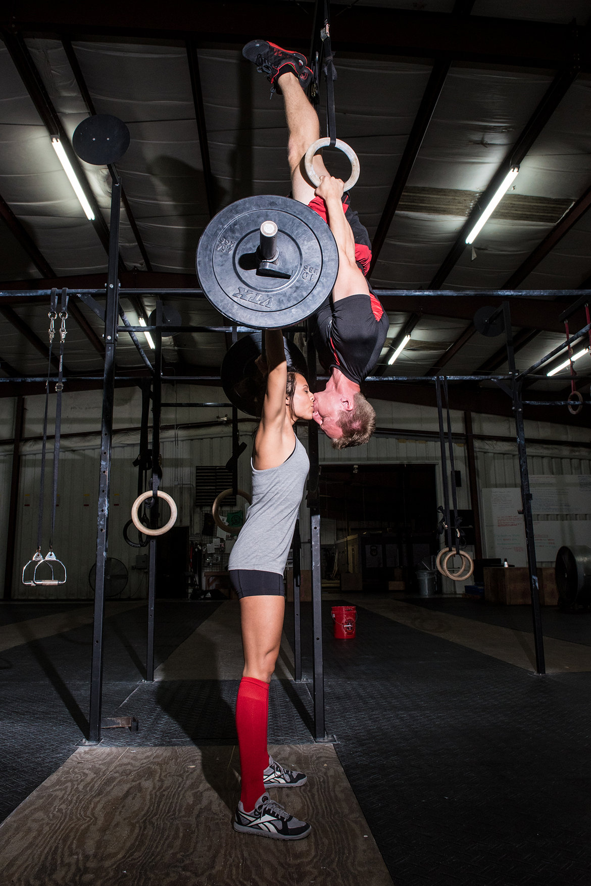 crossfit engagement photo