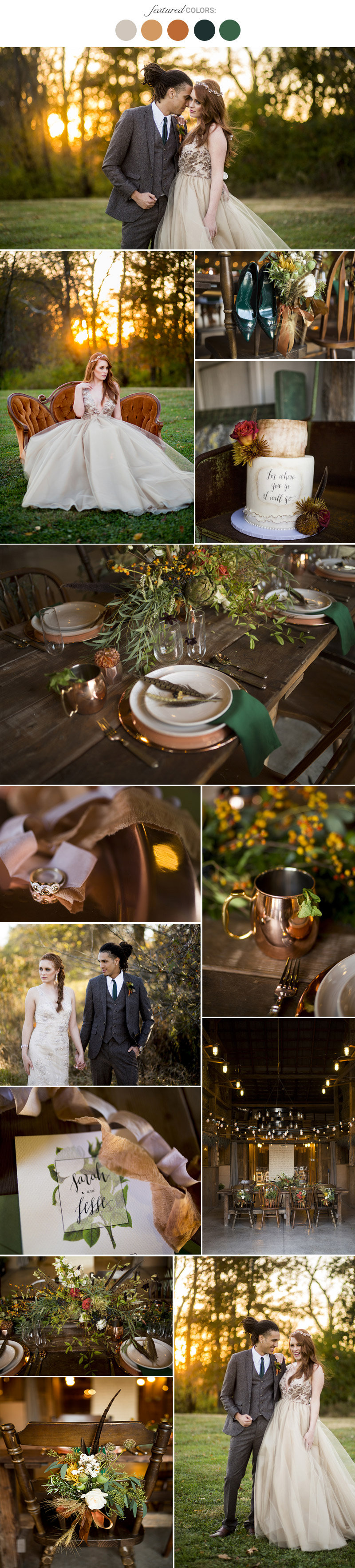 fall wedding colors