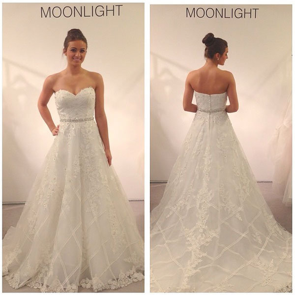 moonlight wedding dress