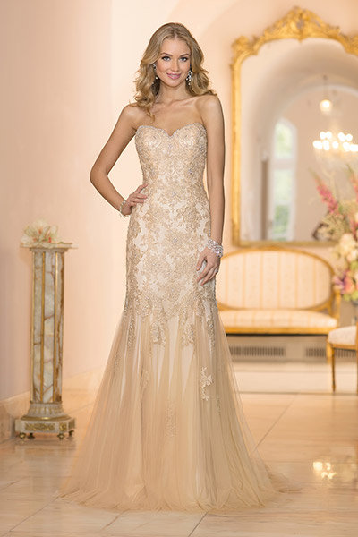 stella york wedding gown