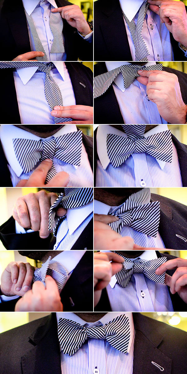 how to tie bow tie