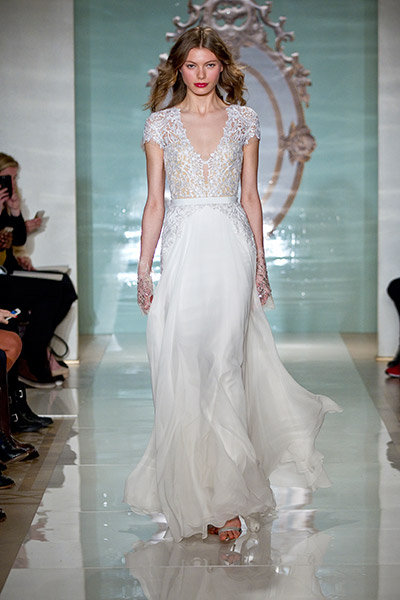 reem acra wedding dress