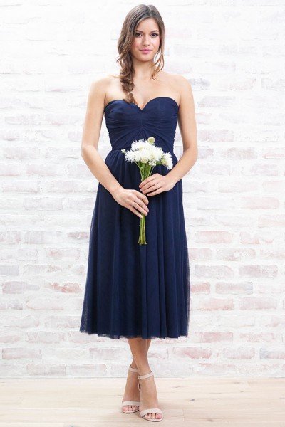 paper crown bridesmaid dresses