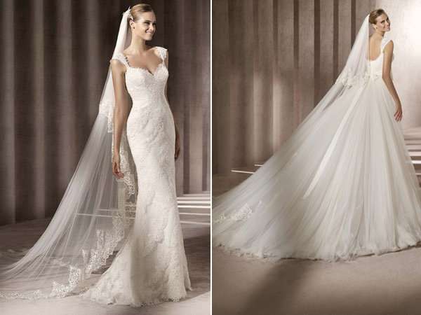 pronovias wedding gown