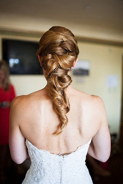 wedding hair