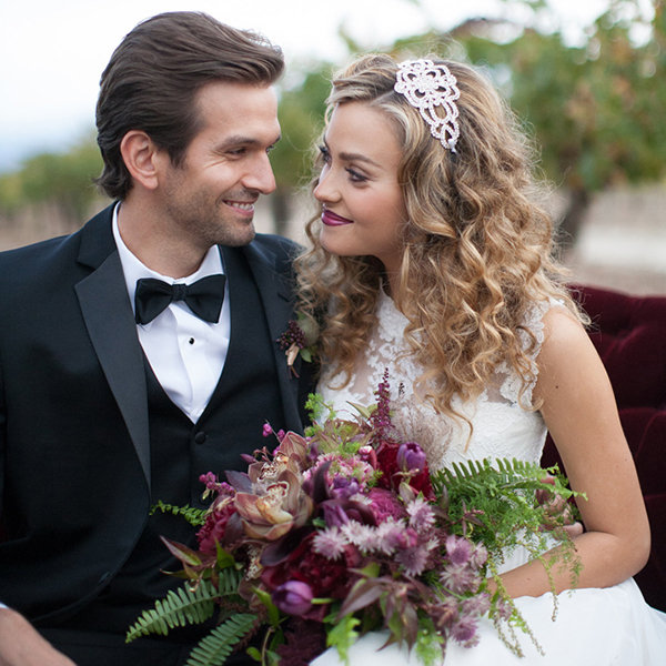 wedding hair