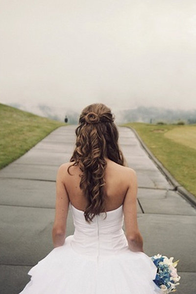 wedding hair