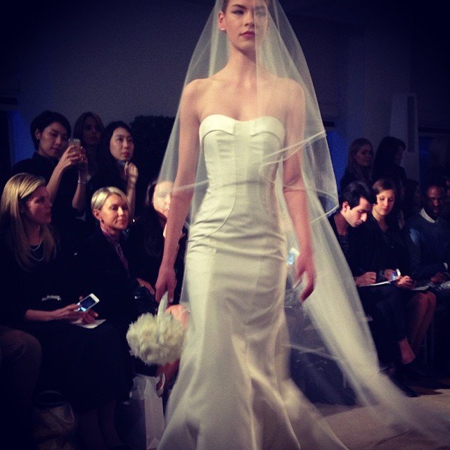 carolina herrera wedding gown