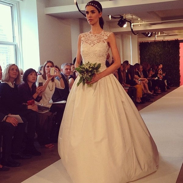 oscar de la renta wedding dress