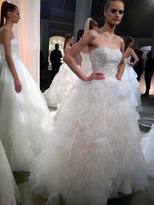 dennis basso wedding dress