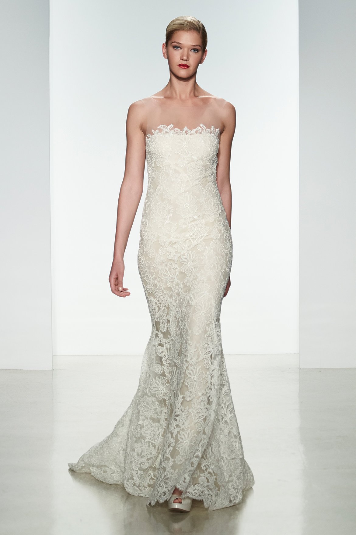 amsale wedding gown