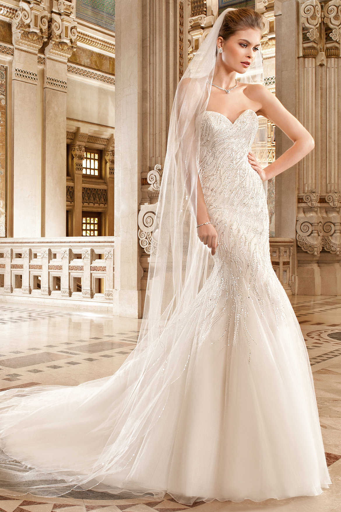 illisa demetrios wedding gown