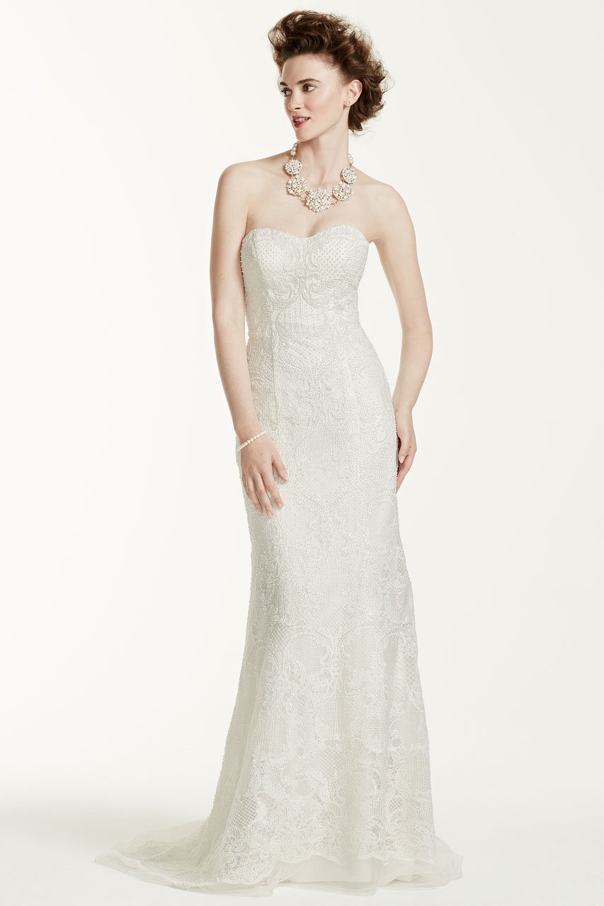 oleg cassini wedding gown