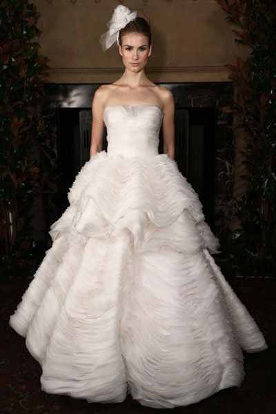 tiered gown by austin scarlett