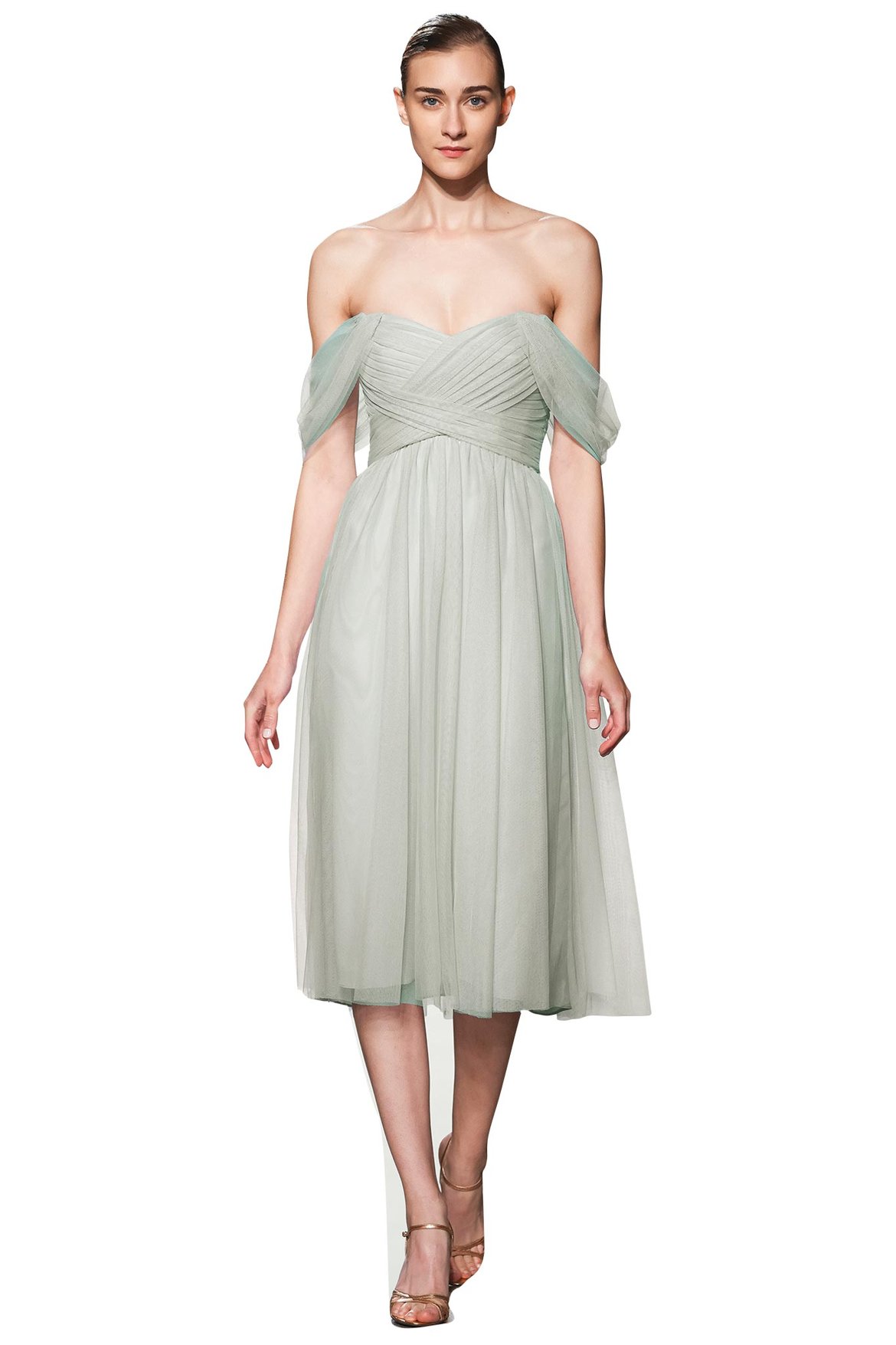 amsale bridesmaid dress