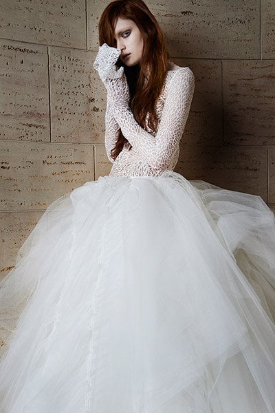 vera wang spring 2015 wedding gown