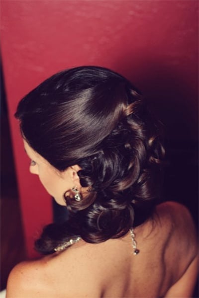 wedding hair