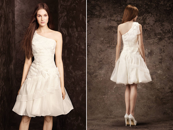 white by vera wang for davids bridal