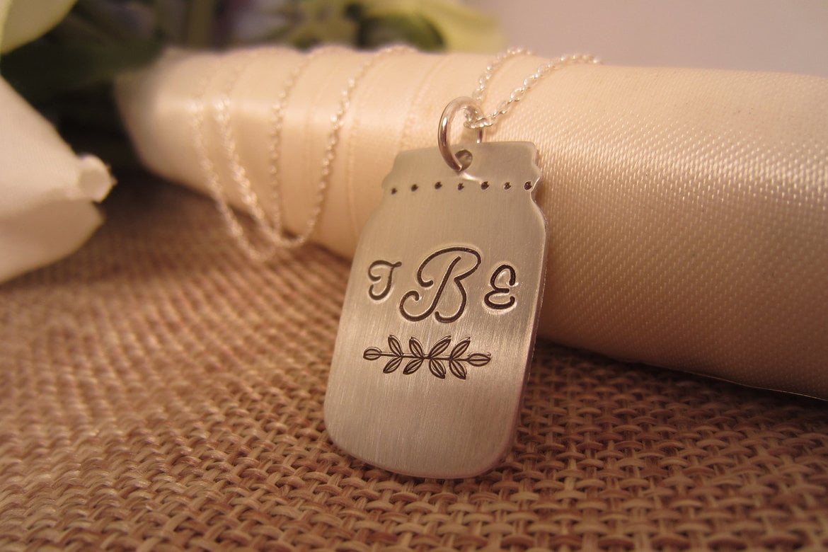 ellen b keepsakes mason jar necklace