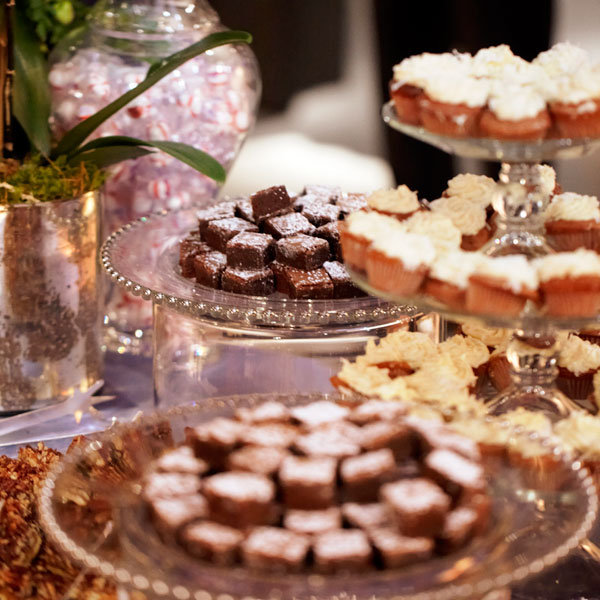 dessert table