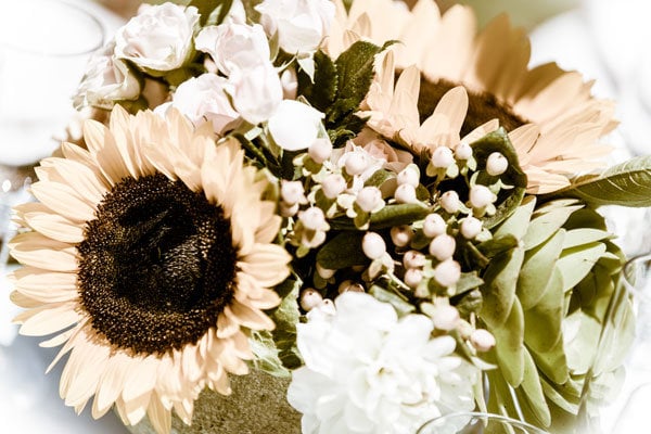 rustic wedding flowers