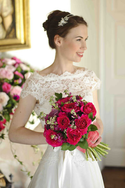 pink rose bouquet