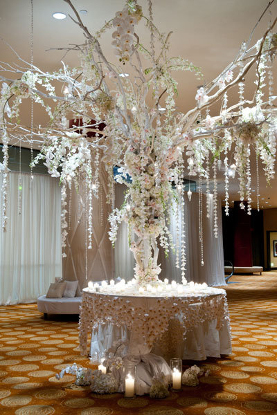 wedding reception decor