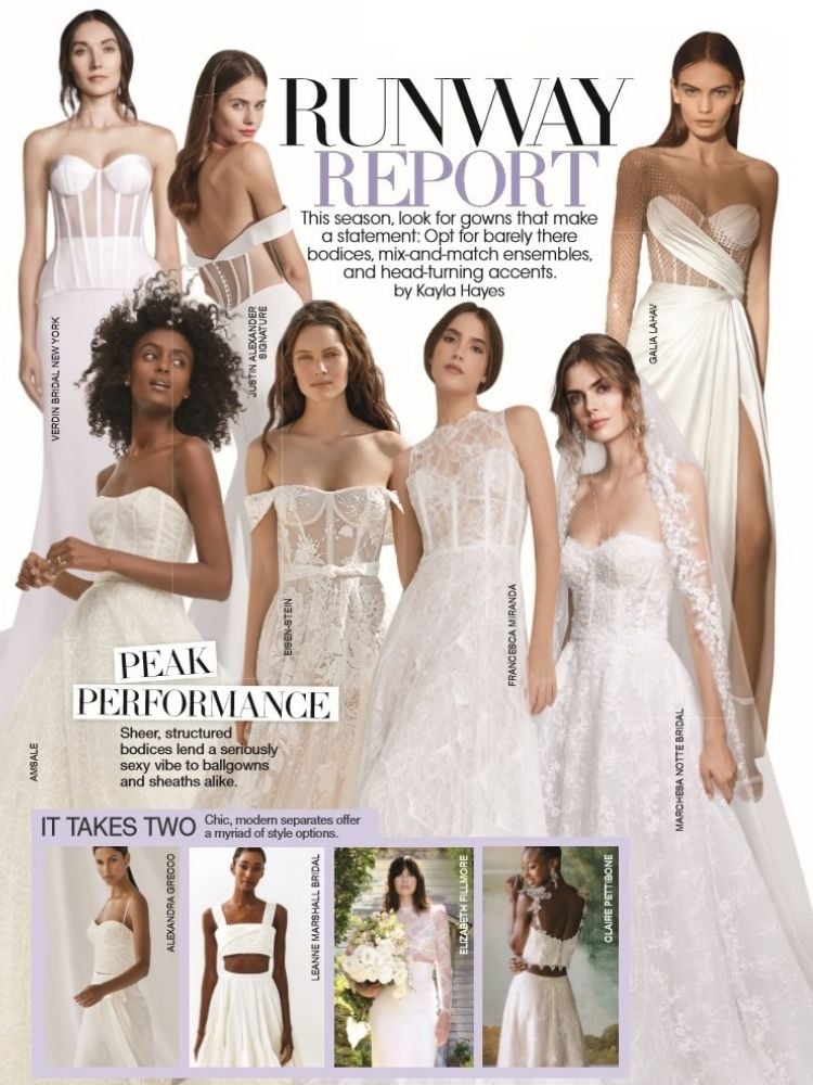 bridal guide runway report