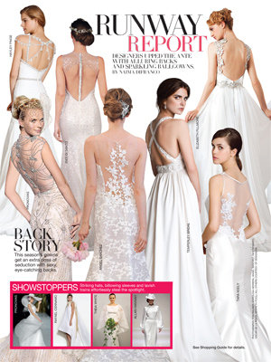 bridal guide november december 2013 runway report