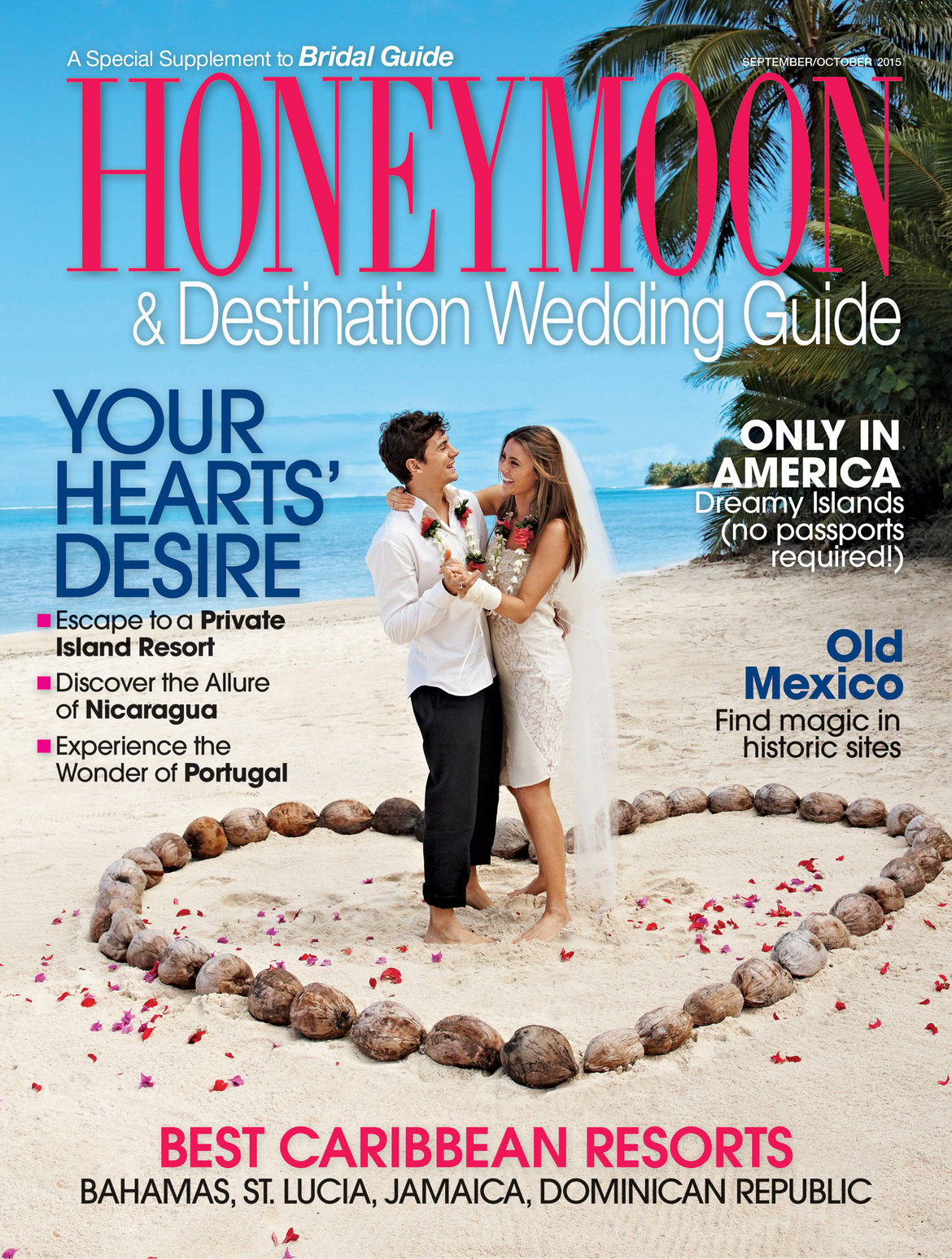 bridal guide september october honeymoon destination wedding guide