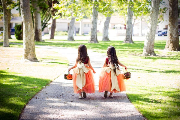 cute flower girls