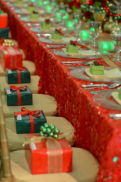 preston bailey classic christmas holiday party decor