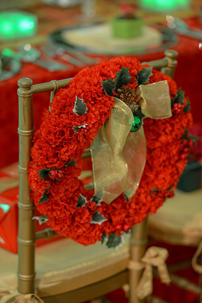 preston bailey classic christmas holiday party decor