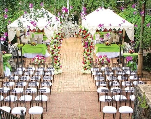 reception chair covers