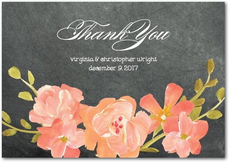 wedding paper divas wedding thank you card